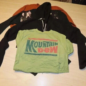 Bundle Lot Calvin Klein Forever 21 Mountain Dew Size S and M
